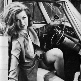 Vintage Photos of Ladies Stepping Out from the Driver’s Seat