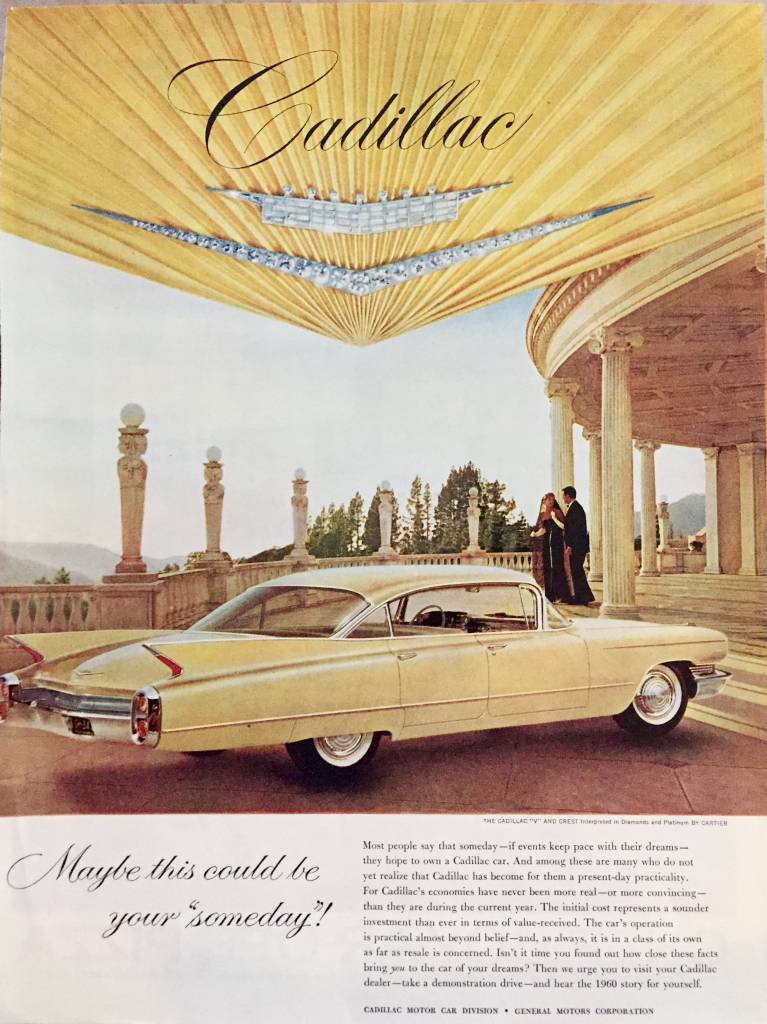 1960 Cadillac ad