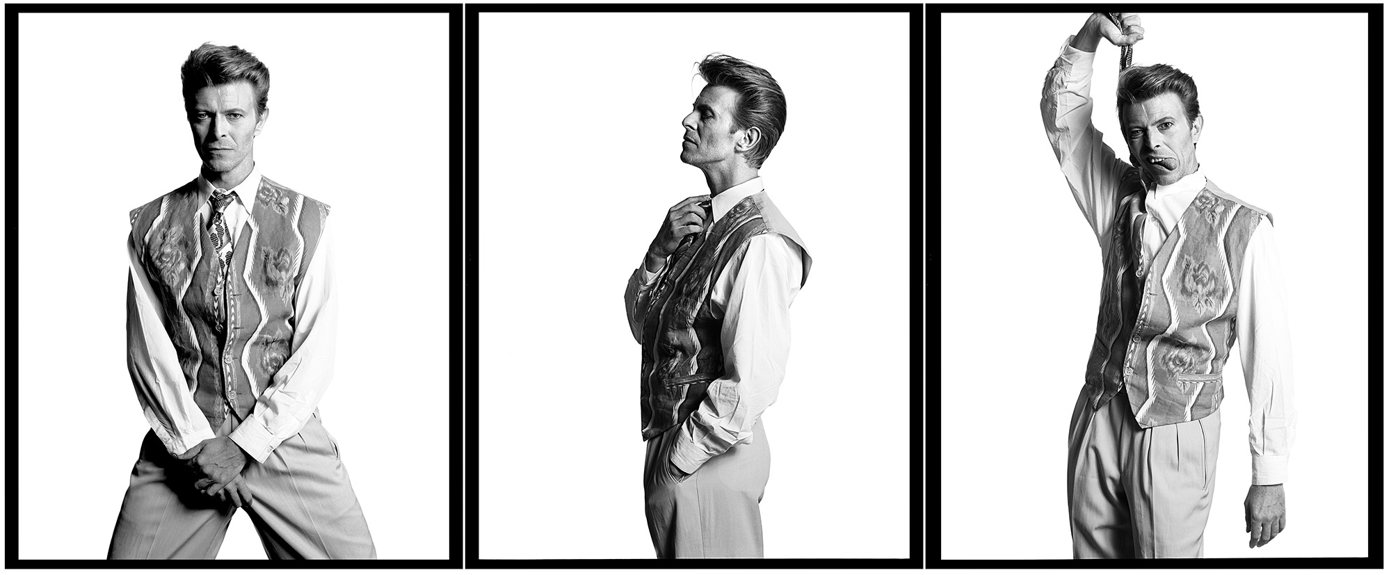 David Bowie triptych