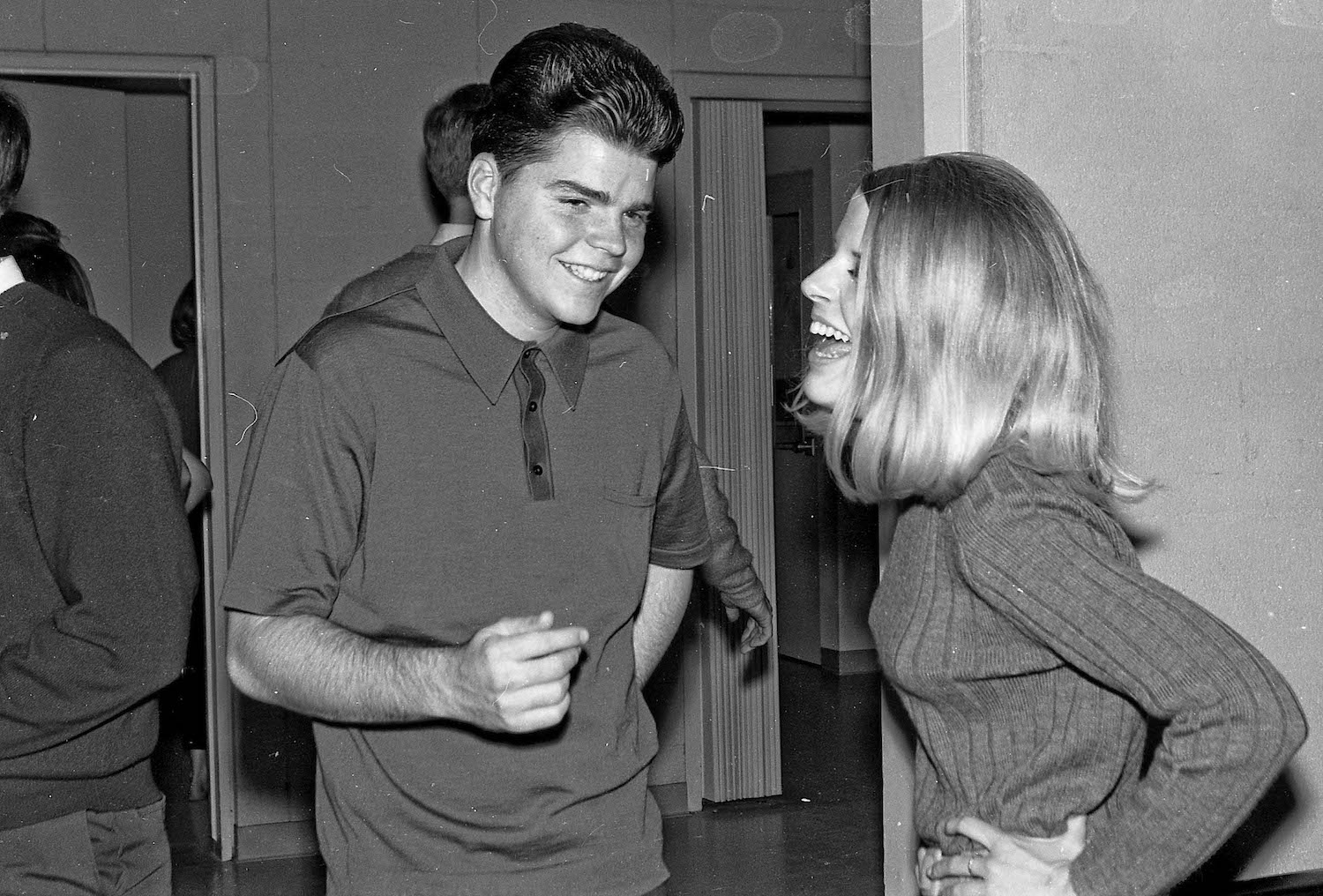 Spring 1965--At a dance party--Fresno State College
