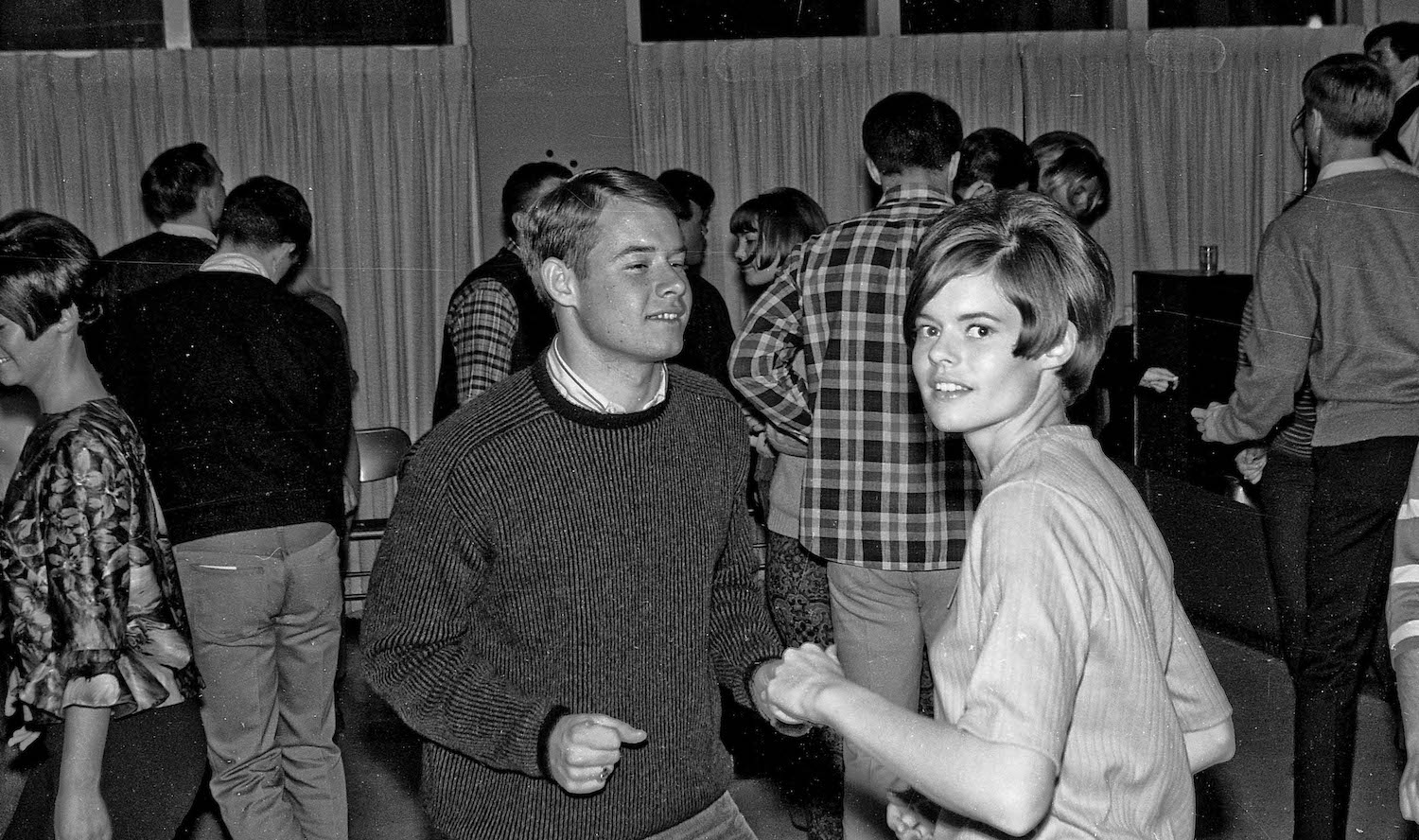 Spring 1965--At a dance party--Fresno State College