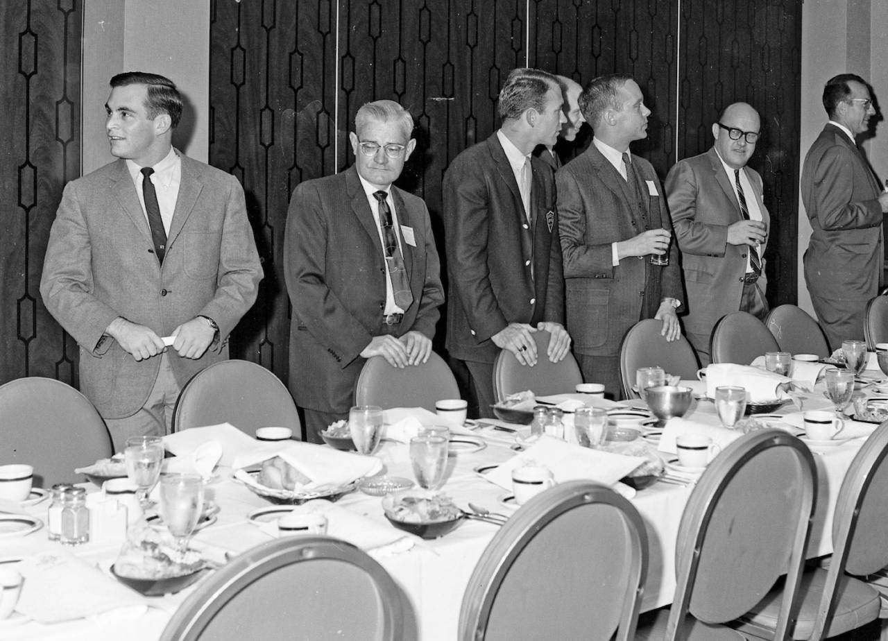 Blue Key Honor Society initiates circa 1966, Fresno, State College