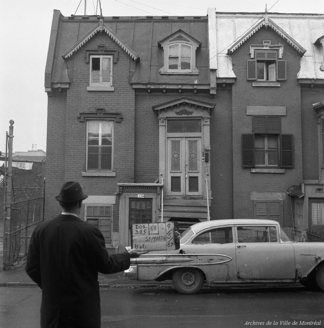 rue Saint-Martin. 9 mai 1967.