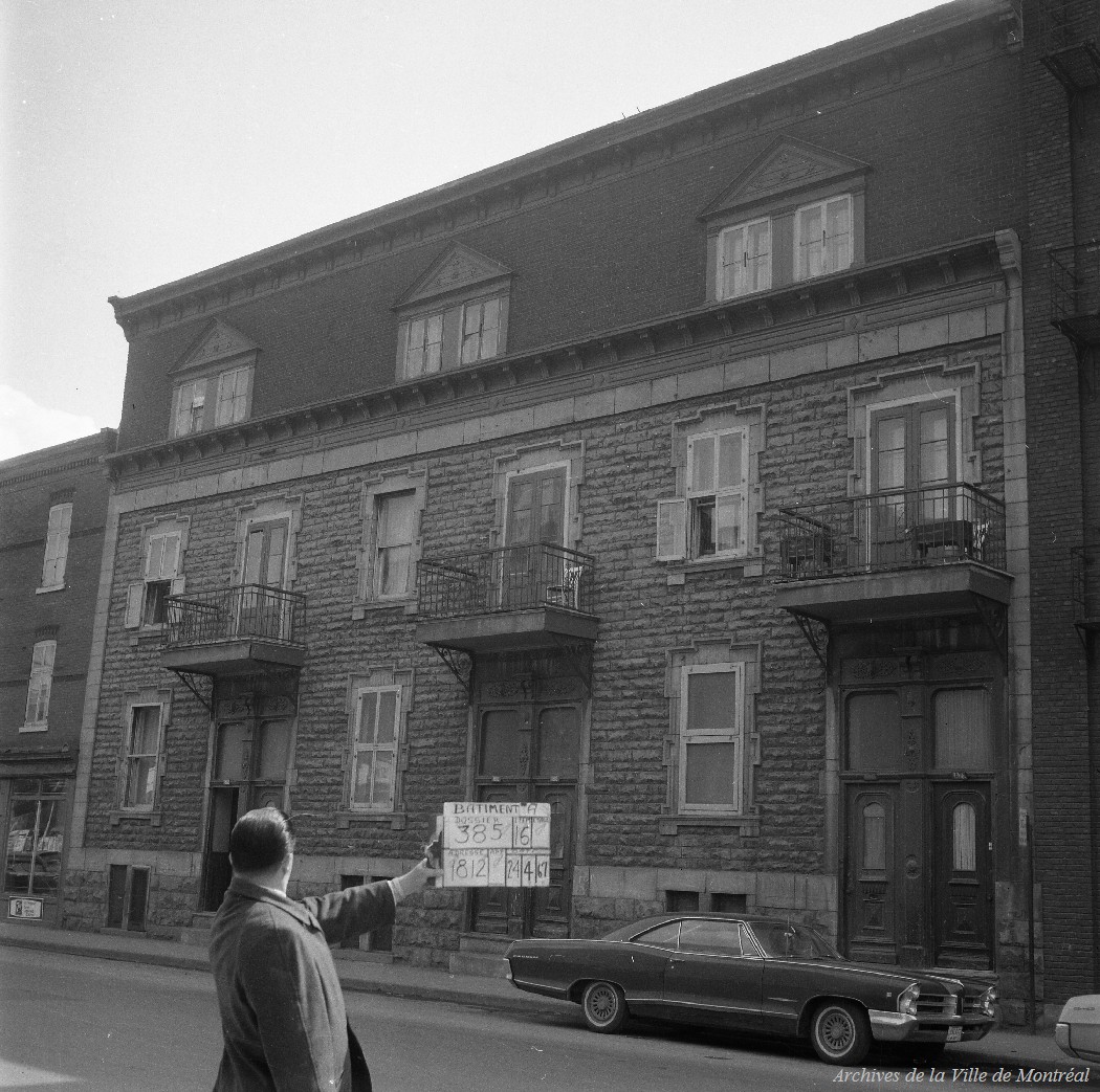 1812 rue Saint-Antoine. 24 avril 1967.
