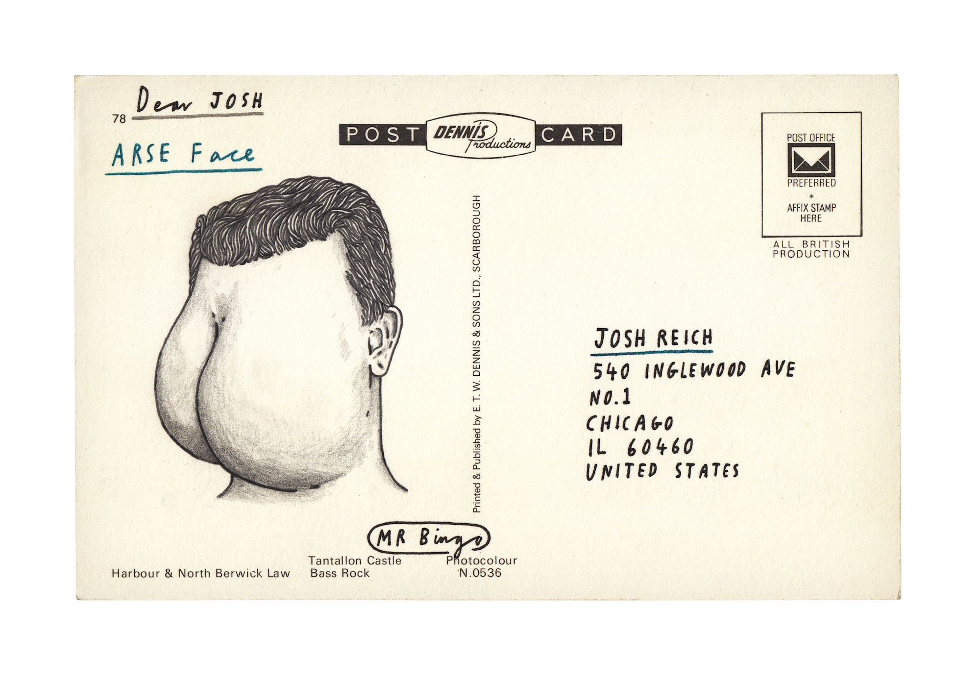 Mail For A Dirty Queen: Mr Bingo's Envelopes Vintage Postcards - Flashbak