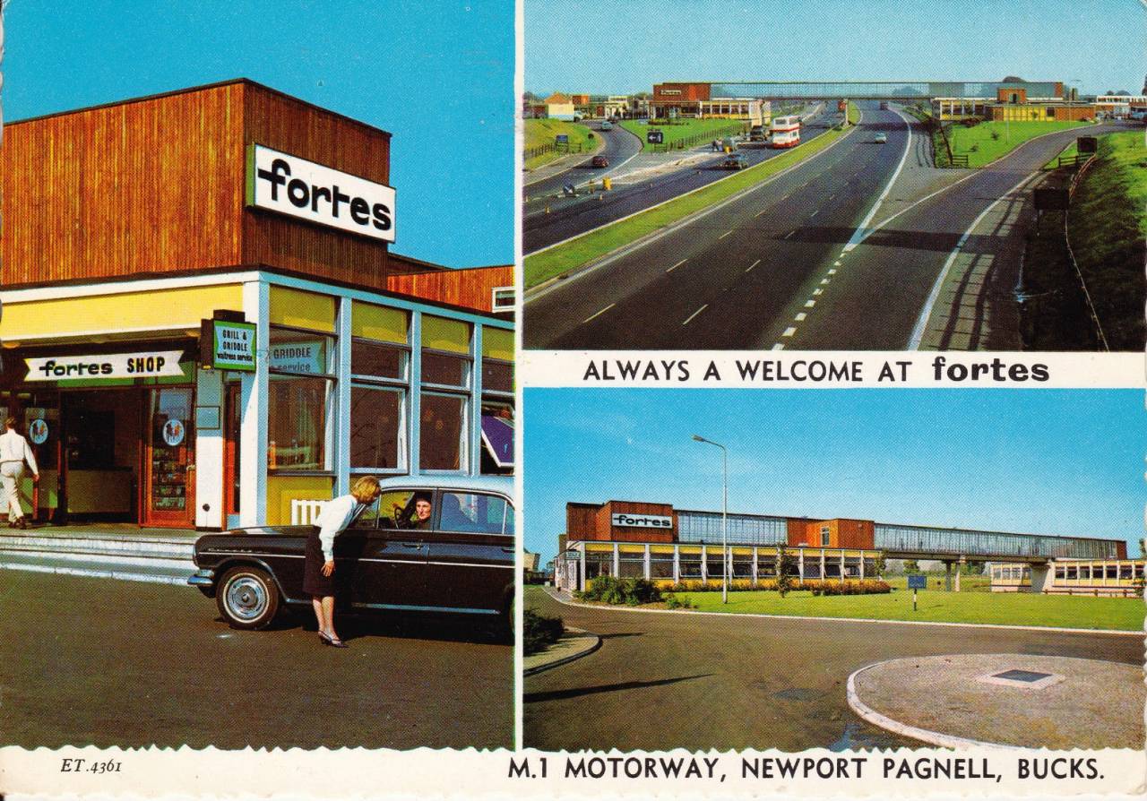 Newport Pagnell Services, M1 Motorway