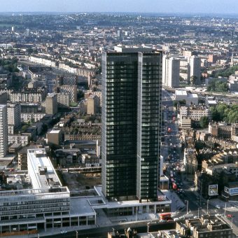 North, East, South, West – View from the Post Office Tower in 1970