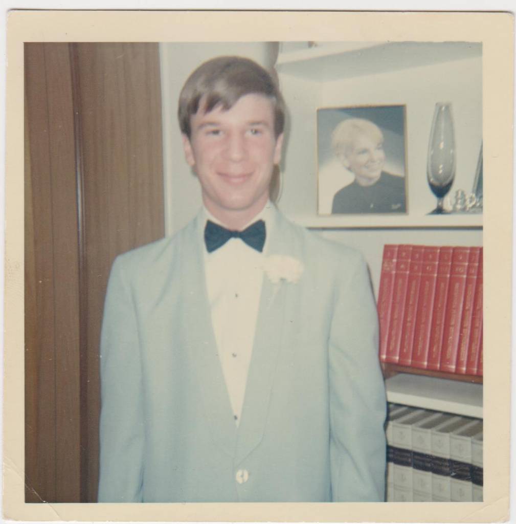 Vintage prom fashions