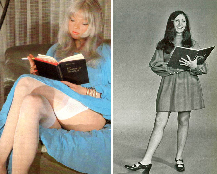 vintage females reading (20)