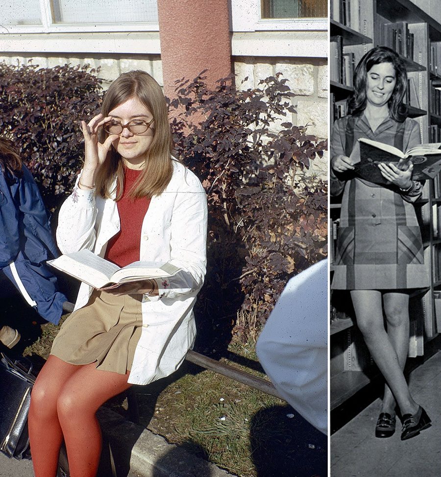 vintage women reading 2