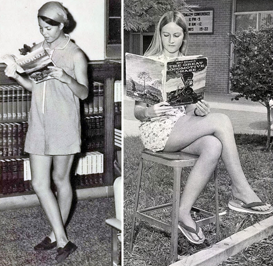 vintage women reading (4)