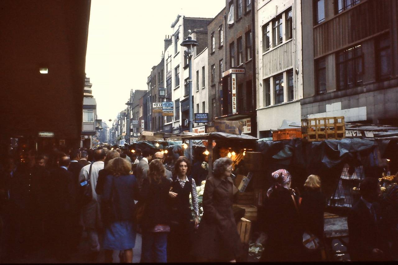 Berwick Street market 1978