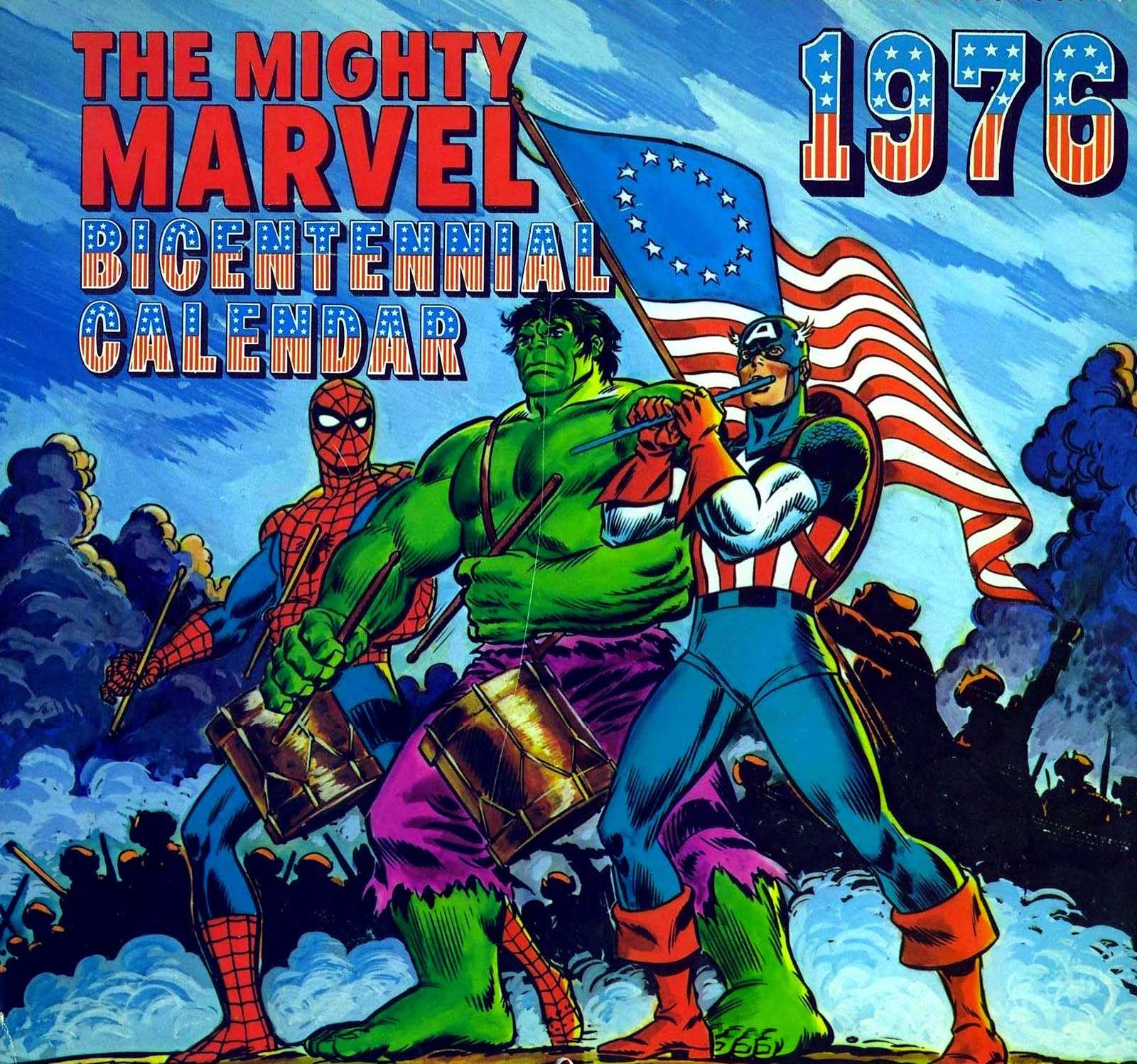 Marvel Calender 1976