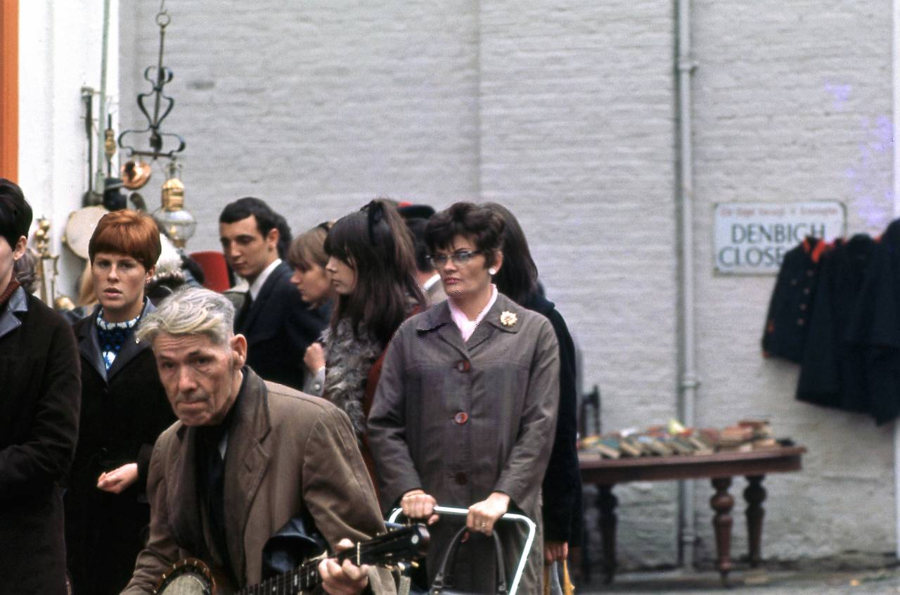 Portobello Market (Denbigh Close), London 1966