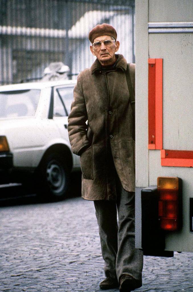 SAMUEL BECKETT, PARIS, FRANCE - APR 1986