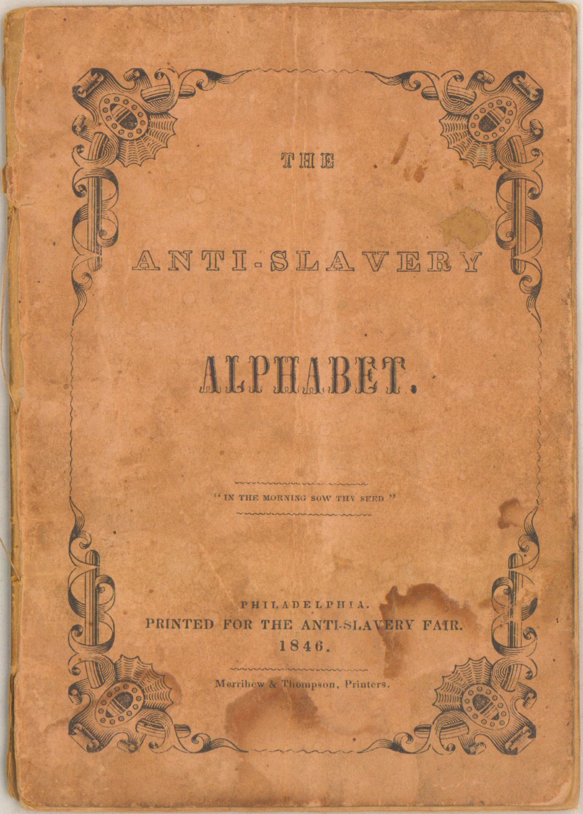The Anti-Slavery Alphabet Mississippi