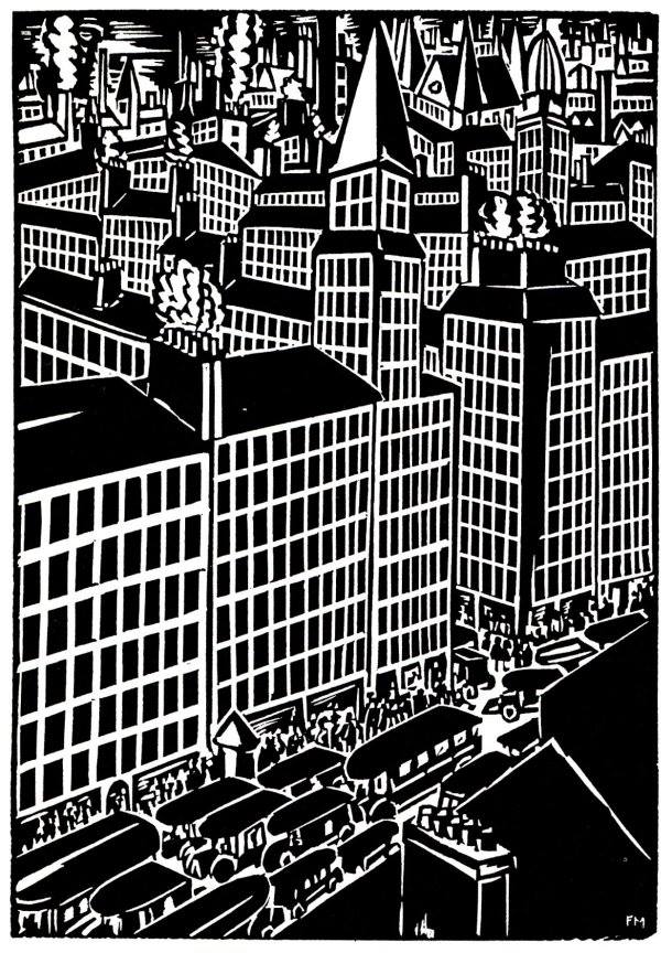 The City by Frans Masereel