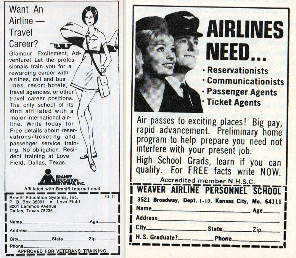 Stewardess or Secretary? Career Ads for Women in the 1960s ...