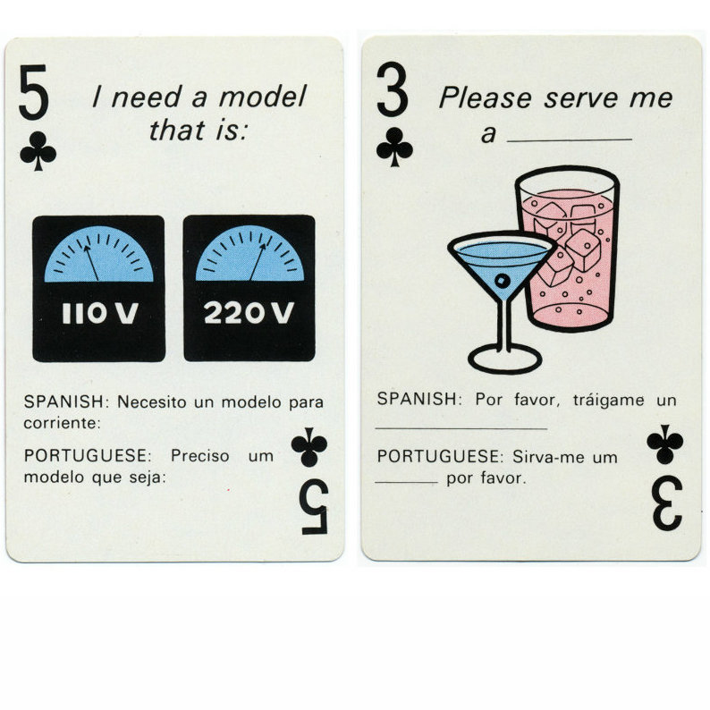 braniff playing cards