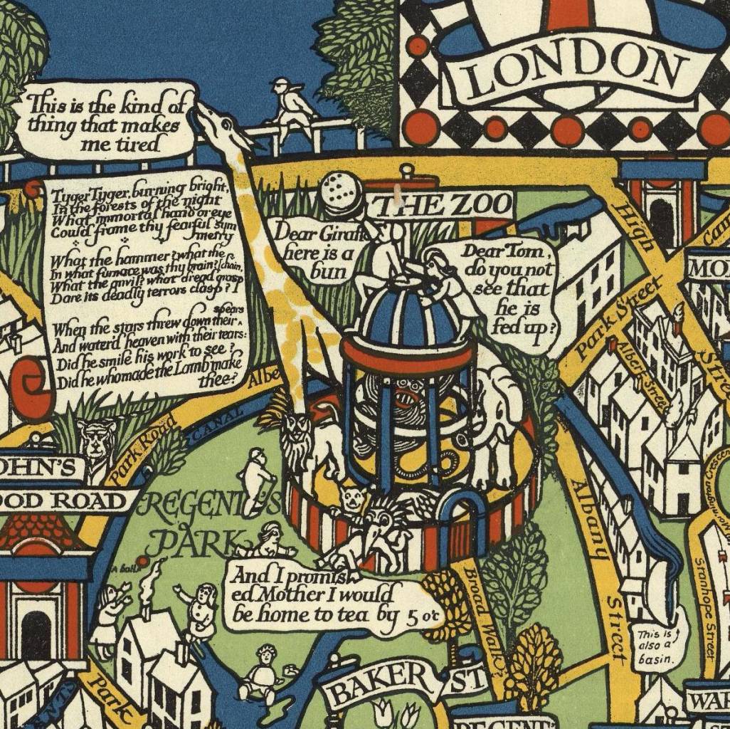 The Famous Wonderground Map of London Town