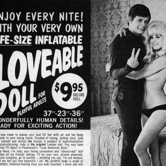 Meet the Girl of Your Dreams… Just Add Air (Vintage Inflatable Love Doll Advertising)
