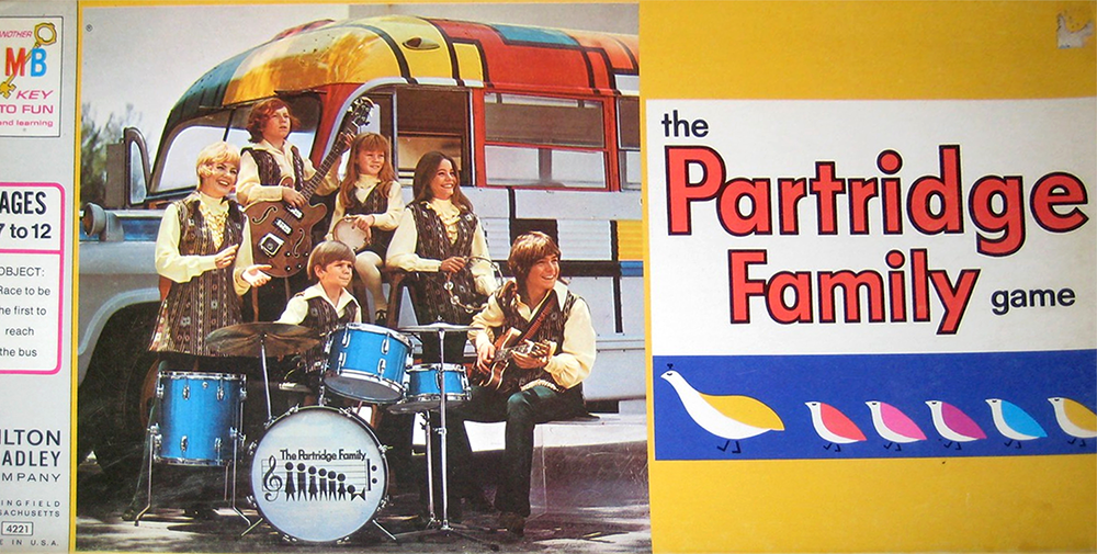 5. the partridge family game (1971) .