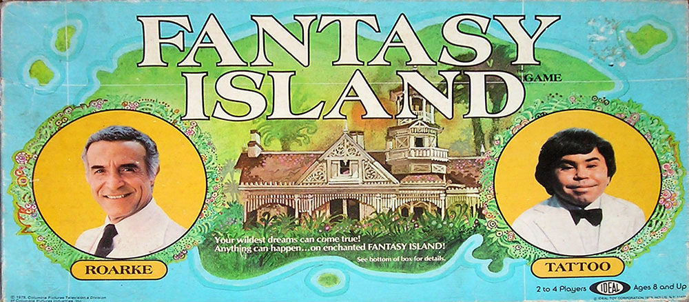 FANTASY ISLAND BOARD GAME