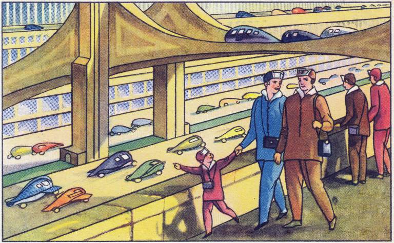 Wonderful Futuristic Visions Of Germany By Artists In 1930 - Flashbak