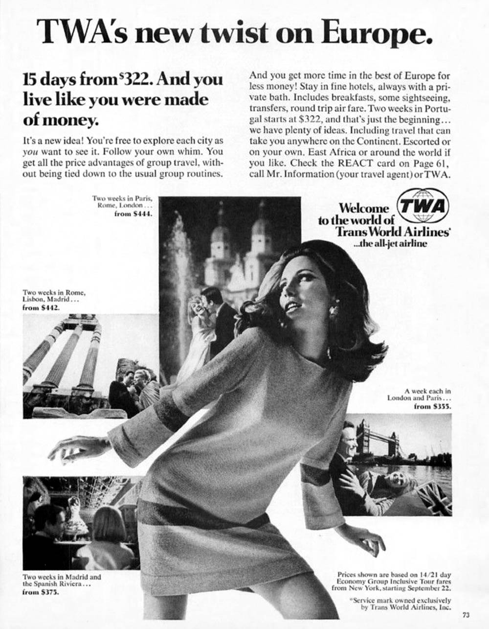 1967 TWA Airlines