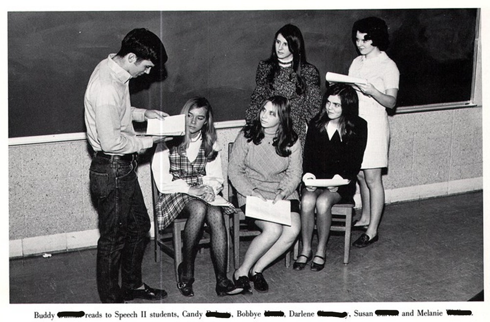  studenti delle scuole degli anni ' 70 