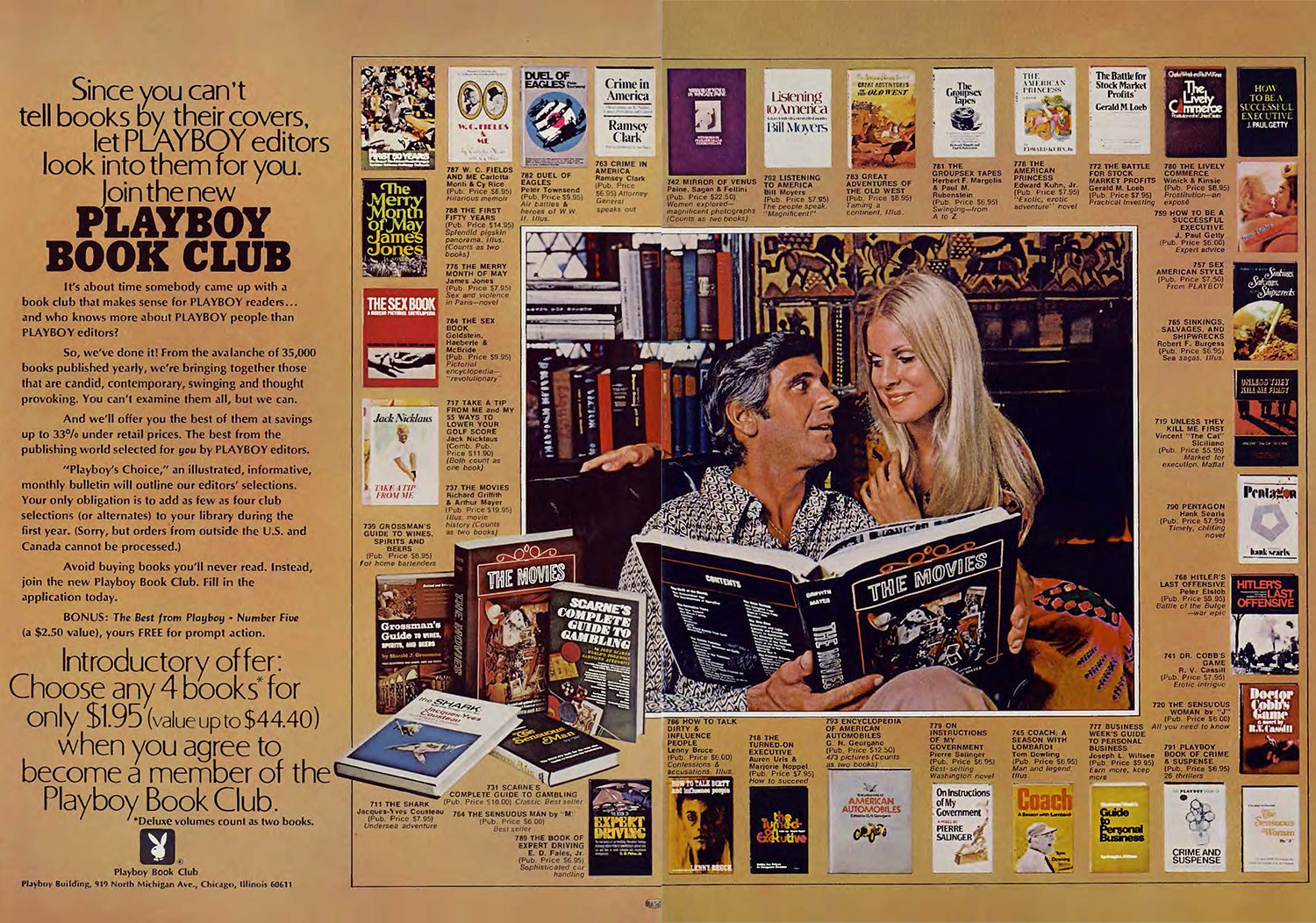 1971 Playboy book club