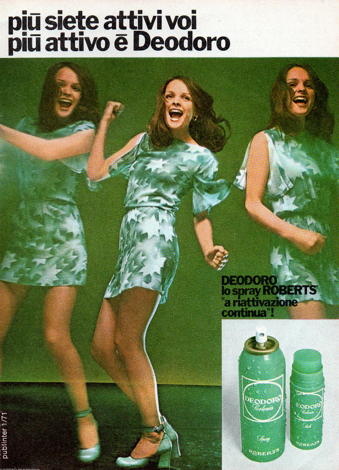 1971 deodorant ad