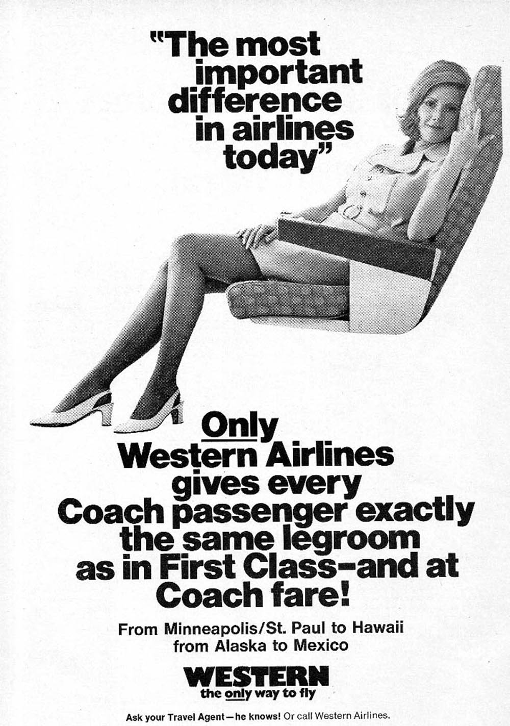 Sex Sells Seats Vintage Airline Advertising Flashbak 