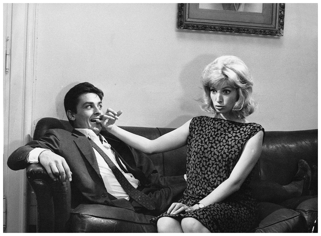 Alain Delon and Monica Vitti “L’eclipse” 1962 - Flashbak