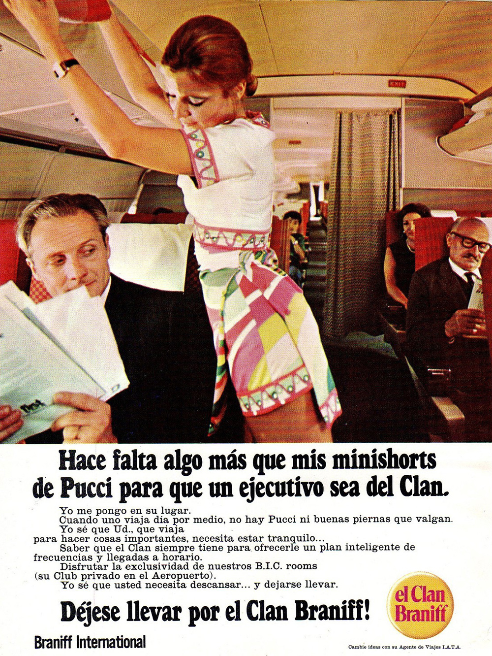 Braniff airline ad