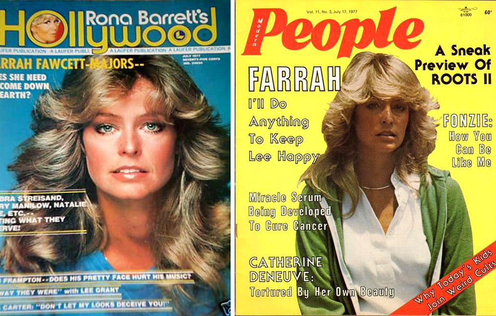 July 1977 Farrah Fawcett