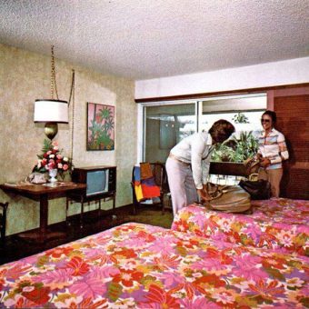 A Look Inside Hotel & Motel Rooms of the 1950s-70s