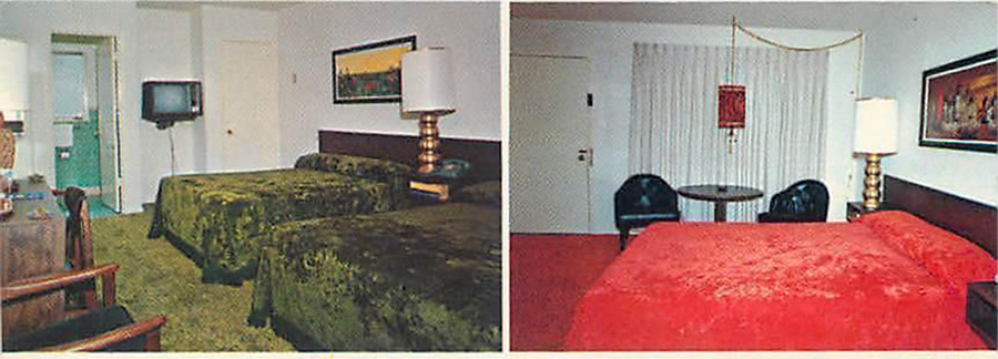 MILLBRAE, CA California MILLWOOD Motel c1970