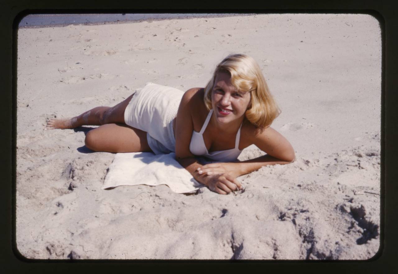 Plath’s ‘Marilyn Monroe’ shot, June 1954 Photograph: Gordon Ames Lameyer/Courtesy The Lilly Library, Indiana University, Bloomington, Indiana