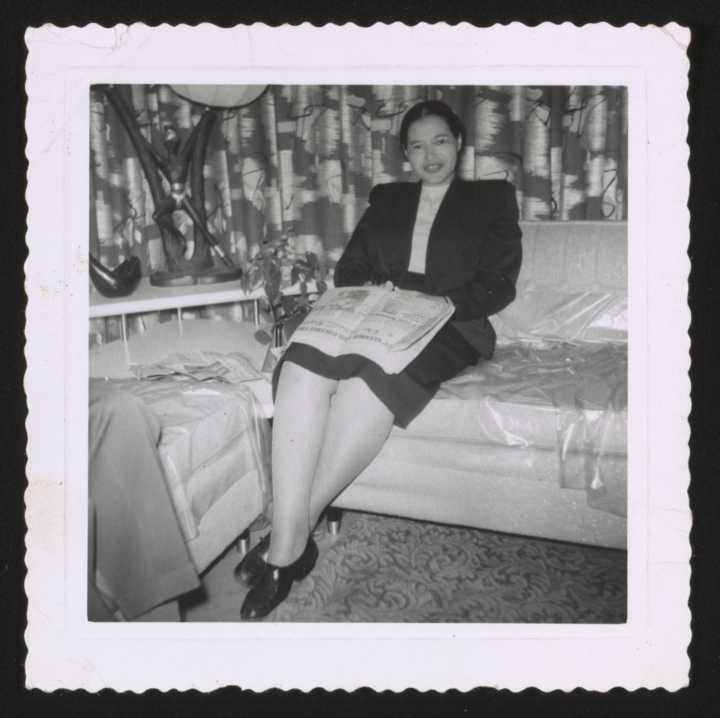 Rosa Parks, Trenton, N. J. November 1956