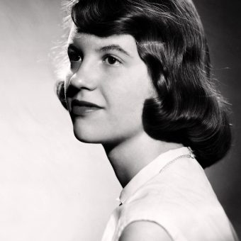 Studio Photograph Of Sylvia Plath, 1954 - Flashbak