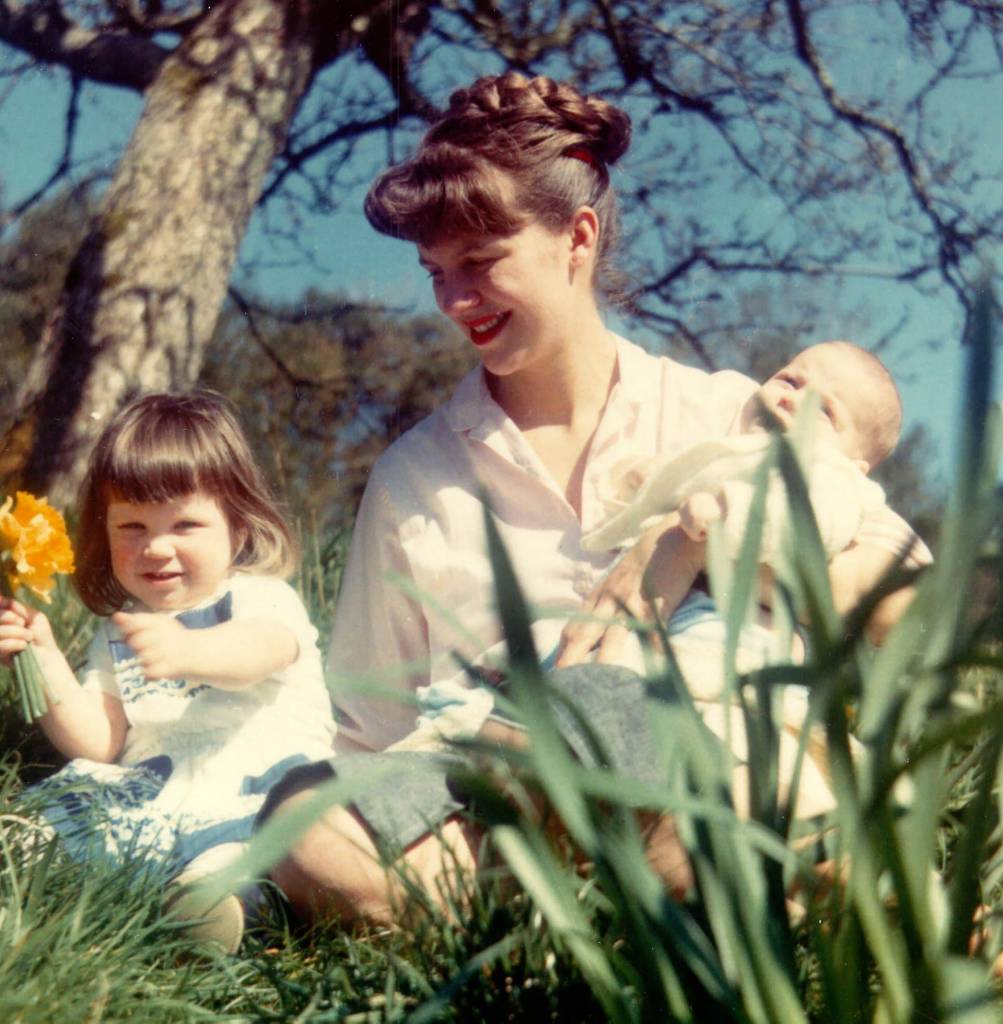 Sylvia Plath with her two children, Nicholas and Frieda, April 1962 Photograph: Siv Arb/Writer Pictures