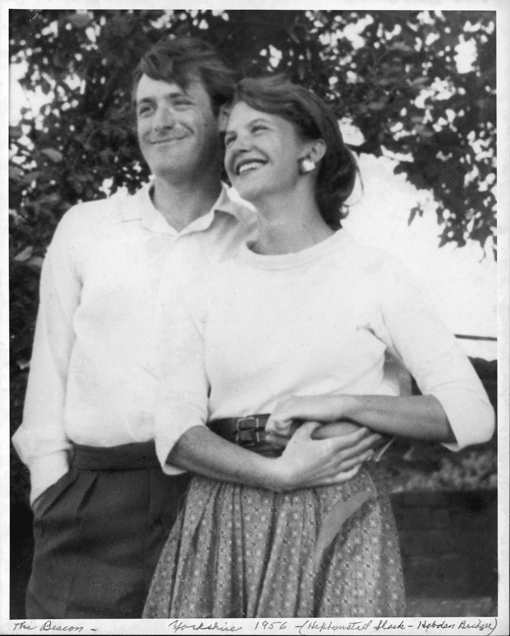 Ted Hughes and Sylvia Plath in Yorkshire, UK, 1956 Photograph: Harry Ogden/Courtesy Mortimer Rare Book Collection, Smith College, Northampton, Massachusetts