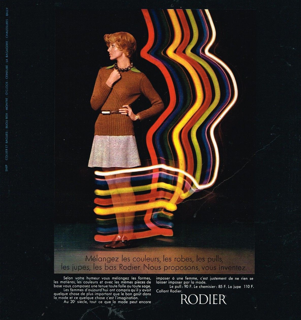 french fashion ad