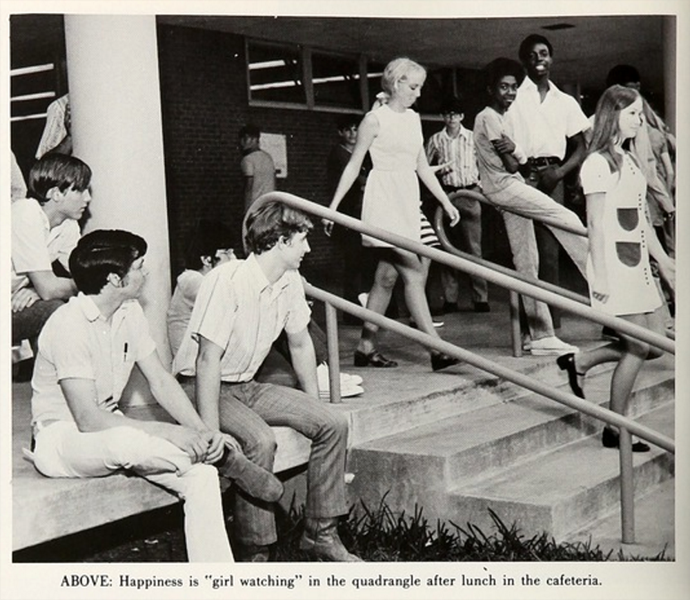 girl watching 1970s