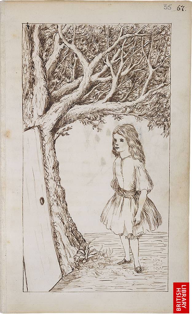 Lewis Carroll's Original Illustrations For Alice’s Adventures In ...