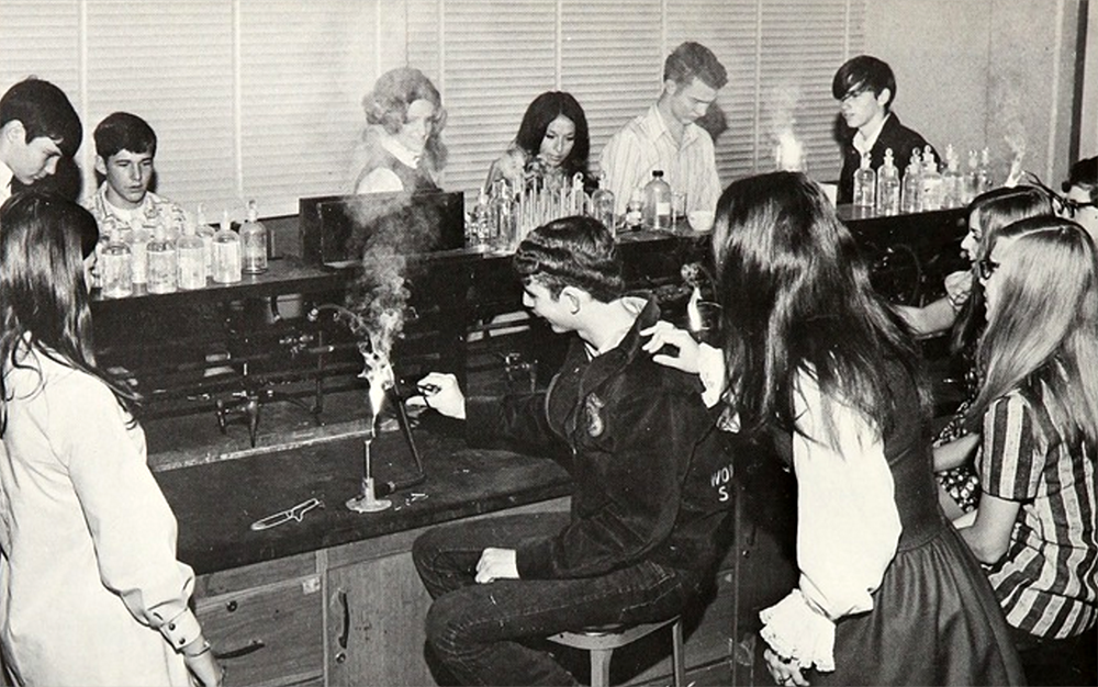 science class 1970s