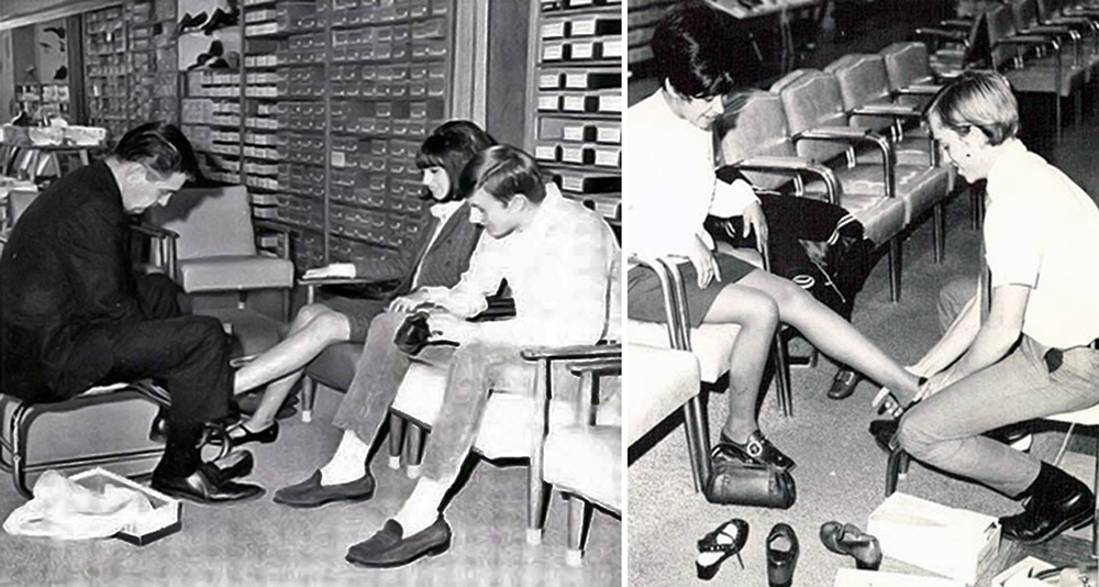 shoe store 1970s
