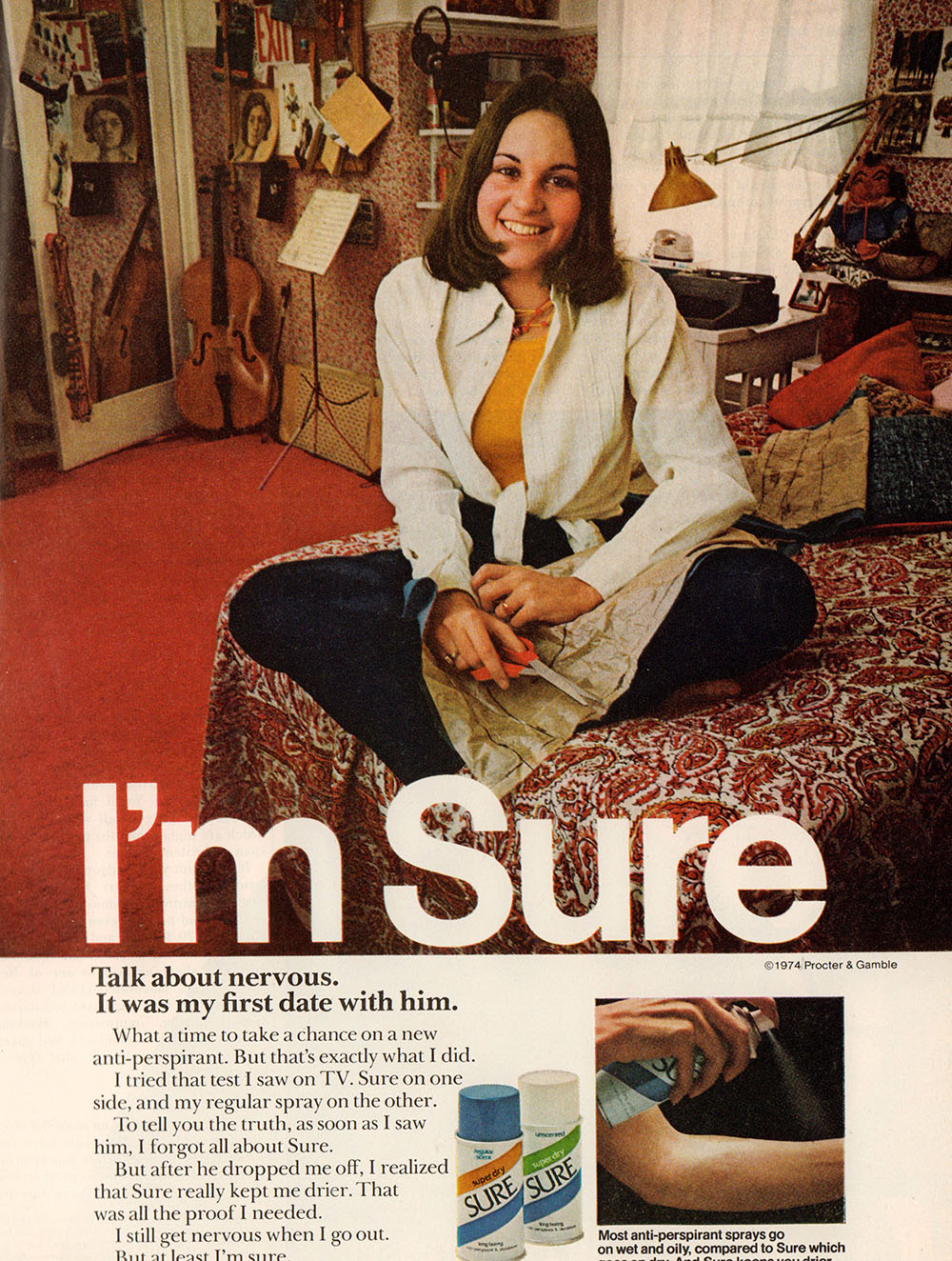 sure vintage ad