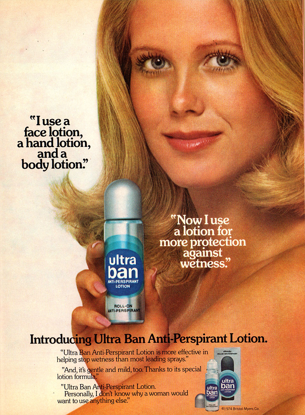 Smells Like the 70s Vintage Deodorant Advertising Flashbak